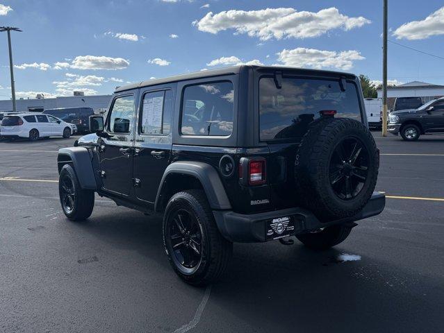 used 2021 Jeep Wrangler Unlimited car, priced at $26,691