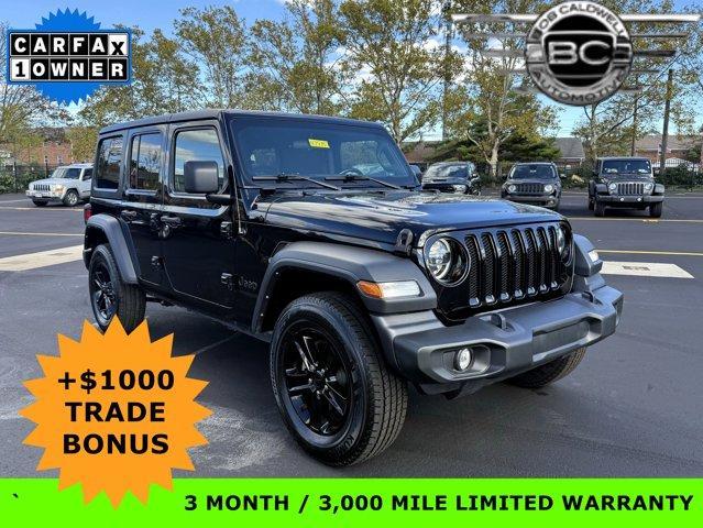 used 2021 Jeep Wrangler Unlimited car, priced at $26,691