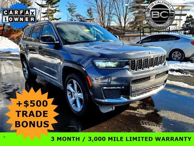 used 2021 Jeep Grand Cherokee L car, priced at $32,354