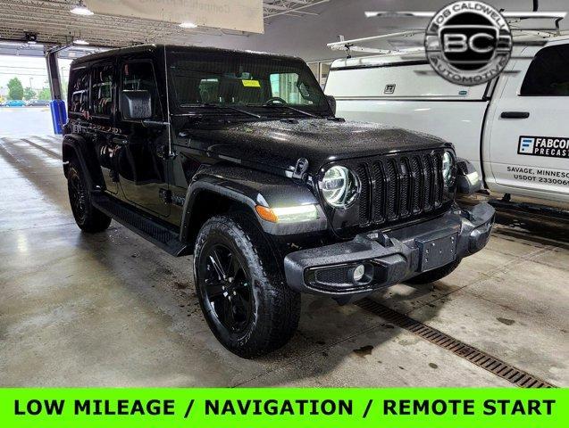 used 2021 Jeep Wrangler Unlimited car, priced at $38,174