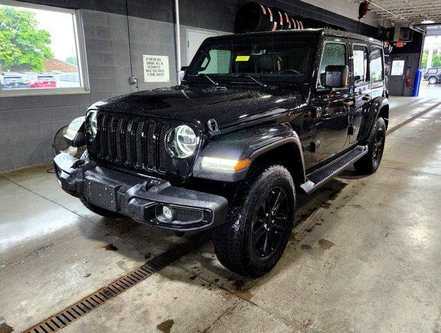 used 2021 Jeep Wrangler Unlimited car, priced at $37,774
