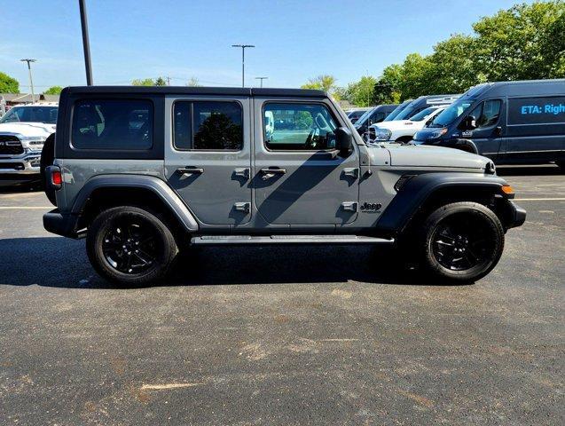 used 2022 Jeep Wrangler Unlimited car, priced at $35,424