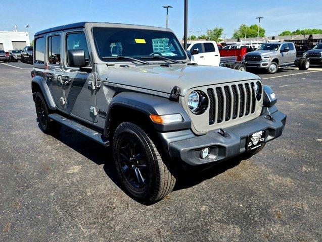 used 2022 Jeep Wrangler Unlimited car, priced at $35,524