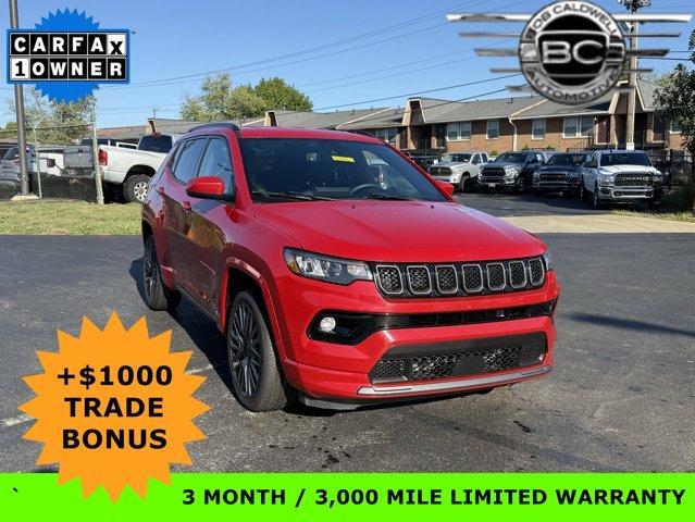 used 2023 Jeep Compass car, priced at $22,877