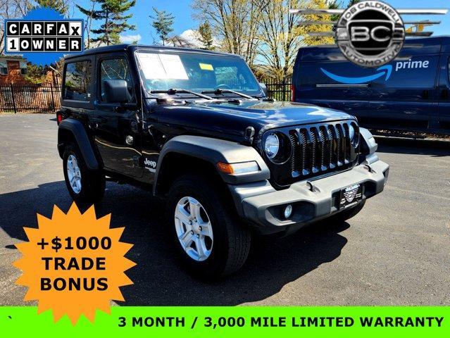 used 2018 Jeep Wrangler car, priced at $20,348