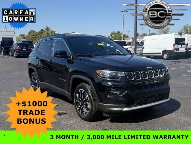 used 2024 Jeep Compass car, priced at $23,662