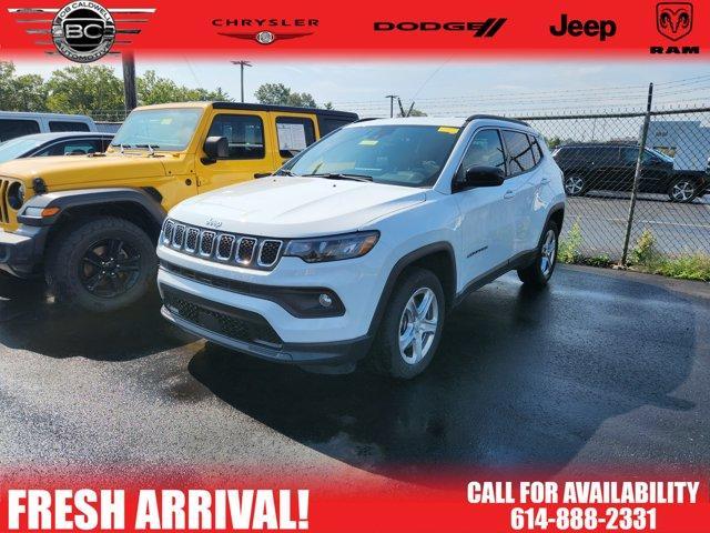 used 2024 Jeep Compass car, priced at $23,149