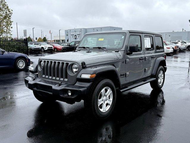 used 2022 Jeep Wrangler Unlimited car, priced at $28,640