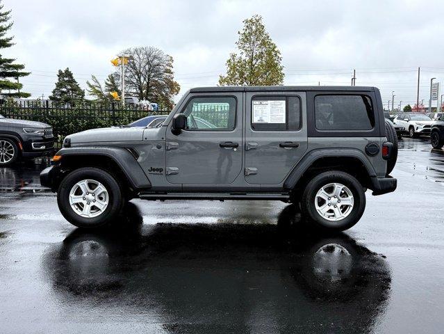 used 2022 Jeep Wrangler Unlimited car, priced at $28,640
