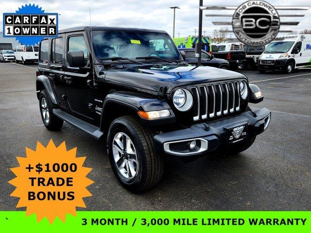 used 2021 Jeep Wrangler Unlimited car, priced at $29,393