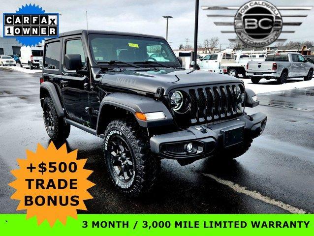 used 2021 Jeep Wrangler car, priced at $30,774