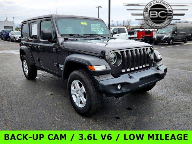 used 2021 Jeep Wrangler Unlimited car, priced at $32,254