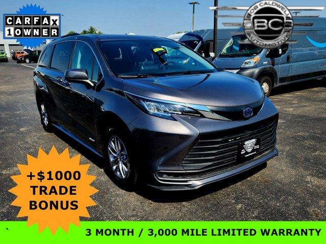used 2021 Toyota Sienna car, priced at $36,024