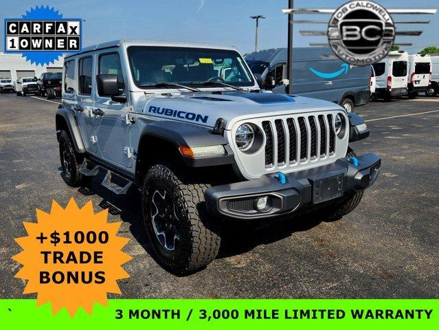 used 2022 Jeep Wrangler Unlimited 4xe car, priced at $34,599