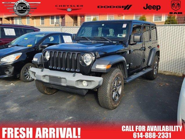 used 2020 Jeep Wrangler Unlimited car, priced at $28,094