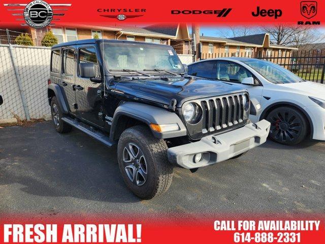 used 2020 Jeep Wrangler Unlimited car, priced at $28,094