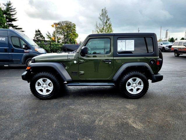 used 2021 Jeep Wrangler car, priced at $30,526