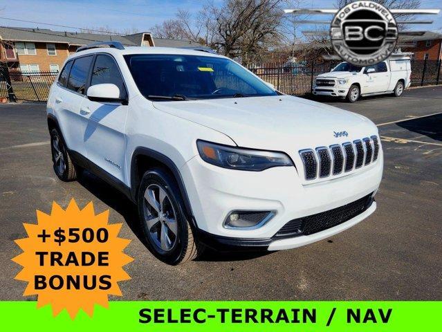 used 2019 Jeep Cherokee car, priced at $15,623