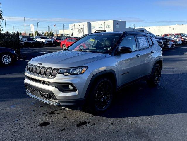 used 2022 Jeep Compass car, priced at $22,042