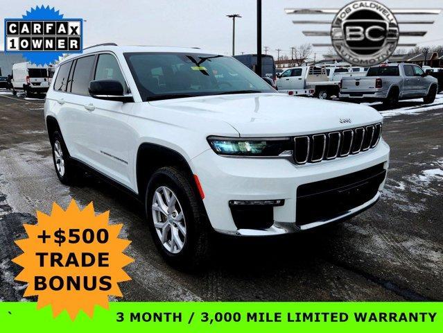 used 2021 Jeep Grand Cherokee L car, priced at $30,805