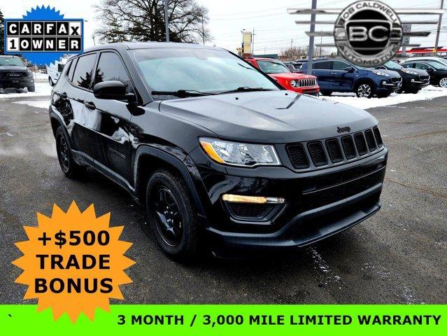 used 2020 Jeep Compass car, priced at $16,498