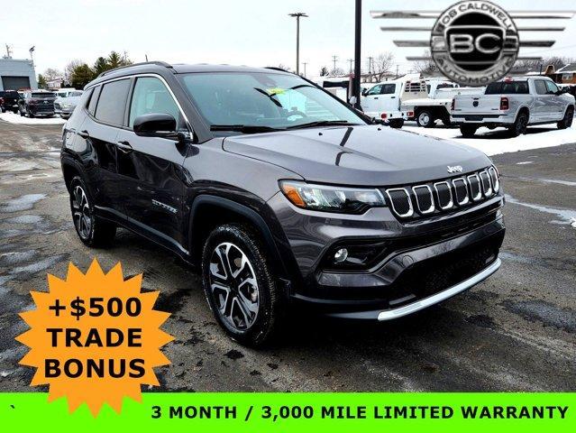 used 2022 Jeep Compass car, priced at $23,784