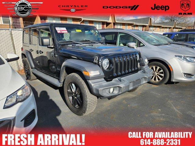 used 2021 Jeep Wrangler Unlimited car, priced at $27,073