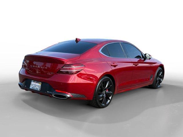 used 2023 Genesis G70 car, priced at $36,698