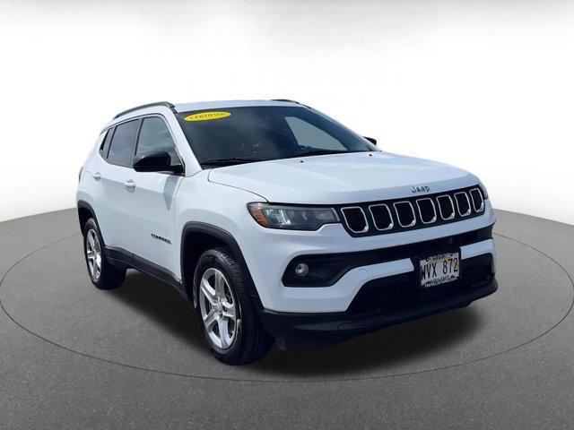 used 2023 Jeep Compass car, priced at $19,228