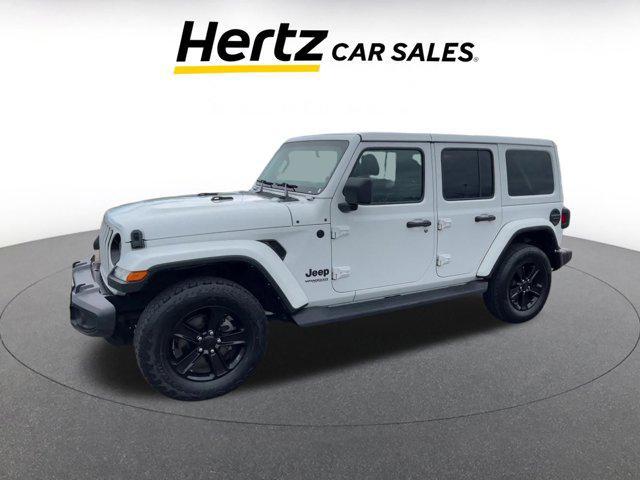 used 2022 Jeep Wrangler Unlimited car, priced at $34,125