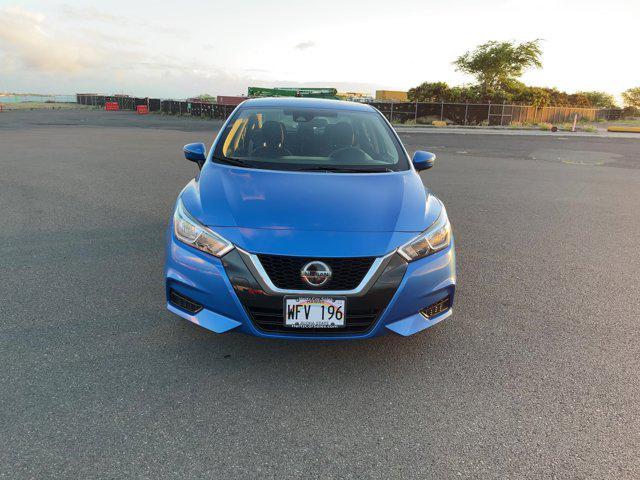 used 2021 Nissan Versa car, priced at $14,795