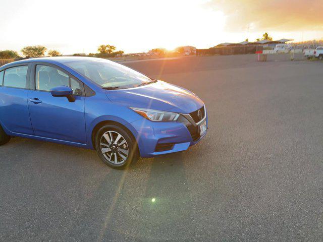 used 2021 Nissan Versa car, priced at $14,795