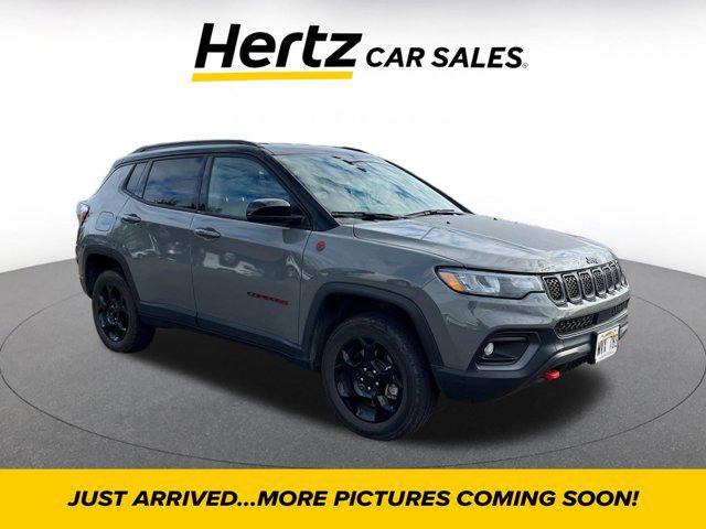 used 2023 Jeep Compass car, priced at $26,217