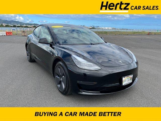 used 2023 Tesla Model 3 car, priced at $30,030