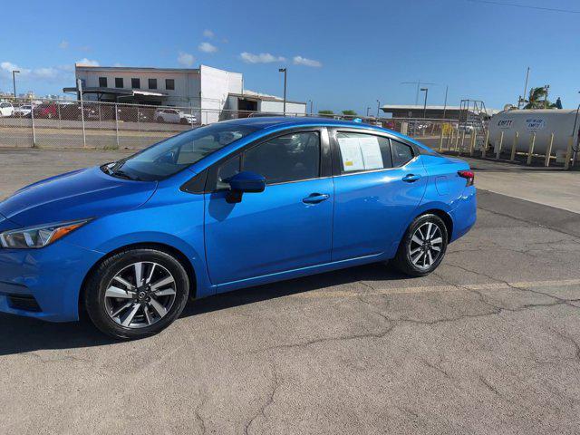 used 2021 Nissan Versa car, priced at $15,355