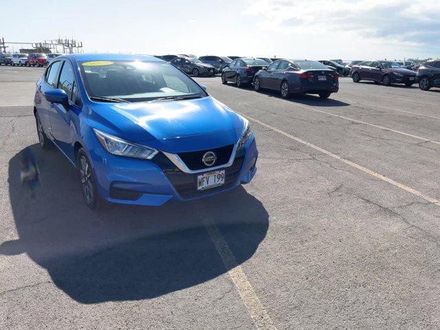 used 2021 Nissan Versa car, priced at $15,355