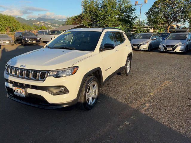 used 2023 Jeep Compass car, priced at $25,500