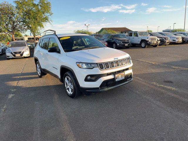 used 2023 Jeep Compass car, priced at $25,500