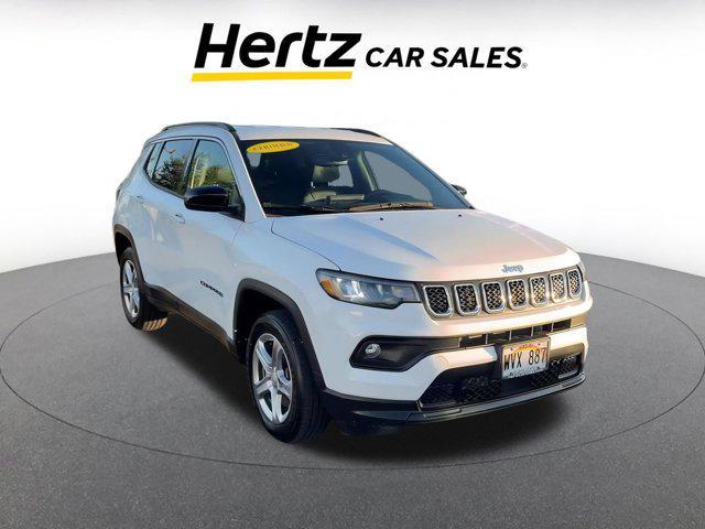 used 2023 Jeep Compass car, priced at $25,500