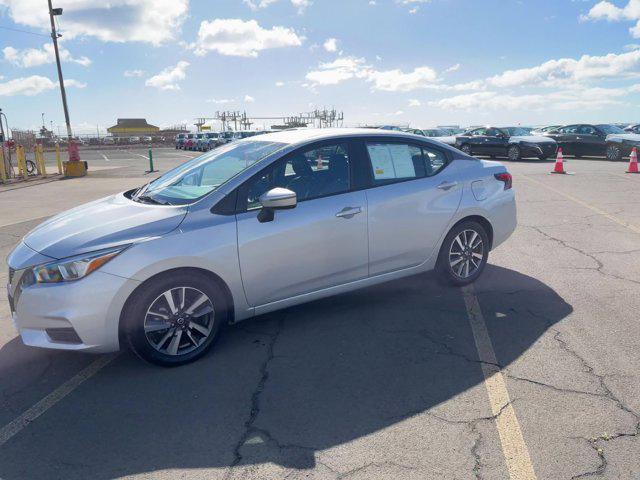 used 2021 Nissan Versa car, priced at $15,195