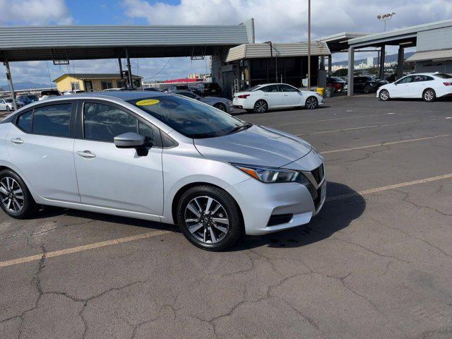 used 2021 Nissan Versa car, priced at $15,195