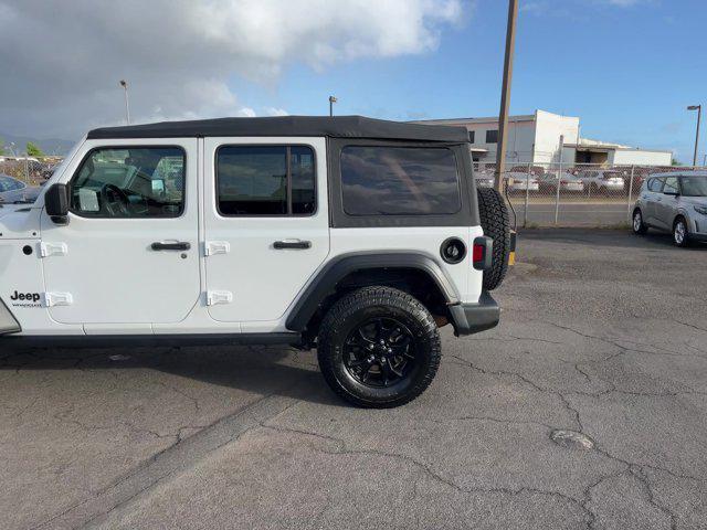 used 2022 Jeep Wrangler Unlimited car, priced at $27,978