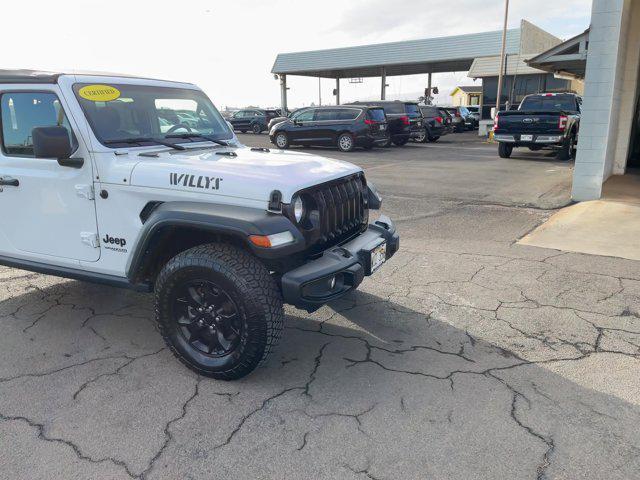 used 2022 Jeep Wrangler Unlimited car, priced at $27,978