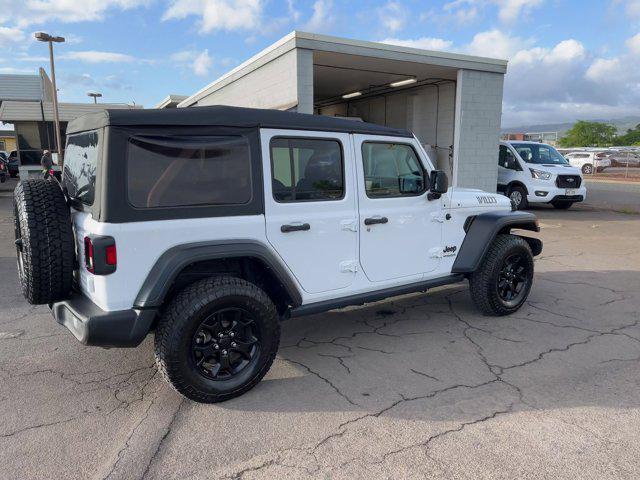 used 2022 Jeep Wrangler Unlimited car, priced at $27,978