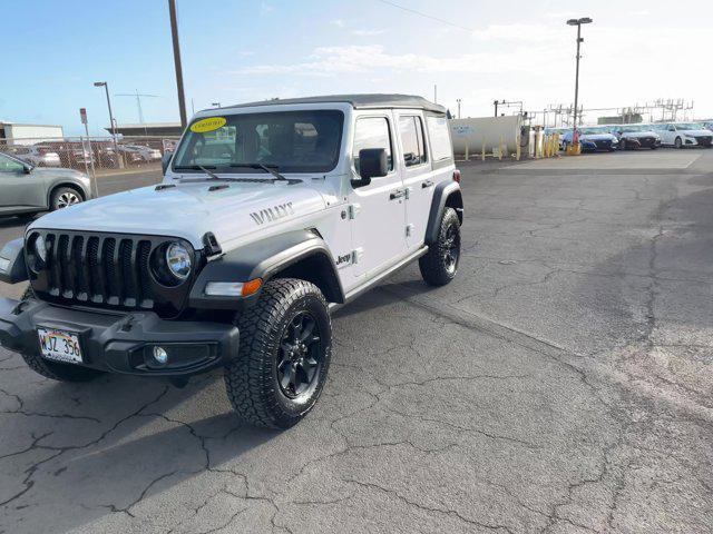 used 2022 Jeep Wrangler Unlimited car, priced at $27,978