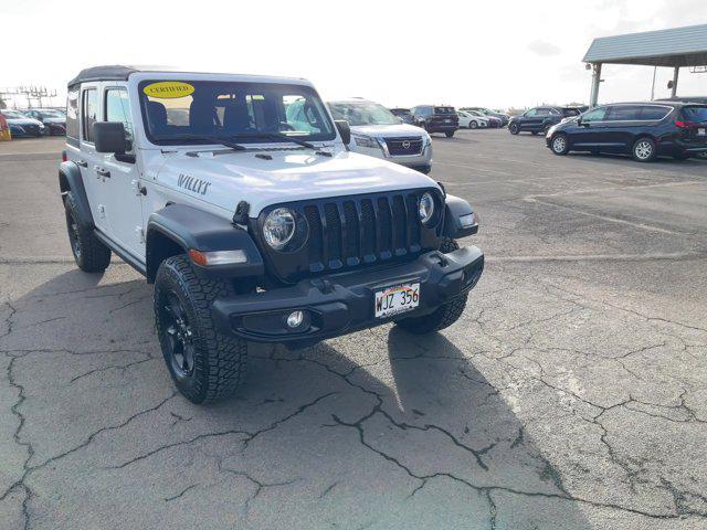 used 2022 Jeep Wrangler Unlimited car, priced at $27,978