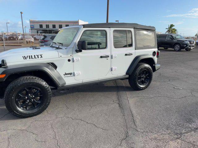 used 2022 Jeep Wrangler Unlimited car, priced at $27,978