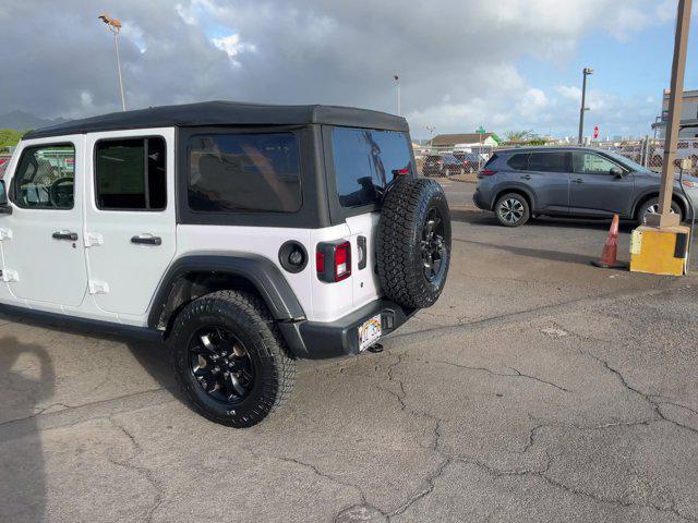 used 2022 Jeep Wrangler Unlimited car, priced at $27,978