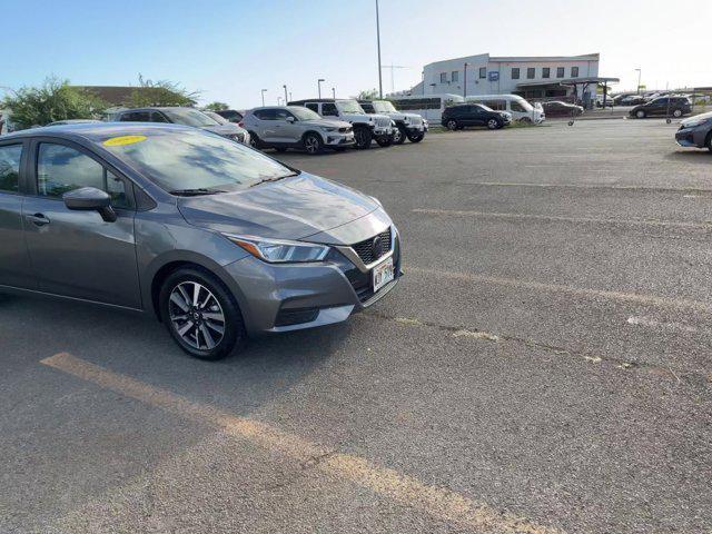 used 2021 Nissan Versa car, priced at $14,125