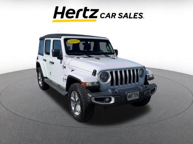 used 2022 Jeep Wrangler Unlimited car, priced at $33,198